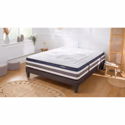 Maison Aubertin FR1181581, Matelas en mousse à mémoire de forme, Polyester, Europe, 300 mm, 900 mm, 1900 mm
