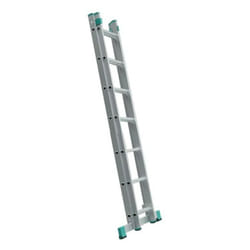 Echelle transformable 2 plans coulissante extensible 7 marches