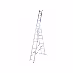 Description générale Cette échelle transformable EUROSTYL est conçue pour une utilisation universelle avec ses 3 plans, idéal ...