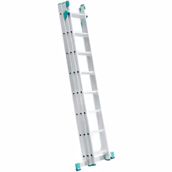 Description générale Cette échelle transformable EUROSTYL à 3 plans est idéale pour une utilisation sur plusieurs niveaux, no ...