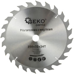 Lame de scie circulaire TCT pour bois Ø350x32 24 dents