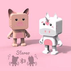 Mobility on Board Dancing Animal Unicorn Enceinte portable stéréo Blanc 3 W - Vue supplémentaire 4