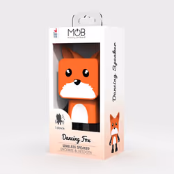Mobility on Board Dancing Animal Renard Enceinte portable stéréo Multicolore 3 W - Vue supplémentaire 6