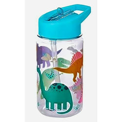 Bouteille à eau pour enfant - SASS & BELLE - Dinosaures - 400ml - Bec amovible et poignée de transport