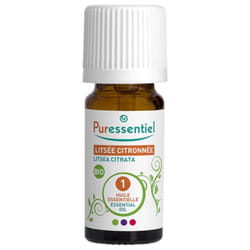 Puressentiel Huile Essentielle Listée Citronnée (Litsea cubeba) Bio 10 ml