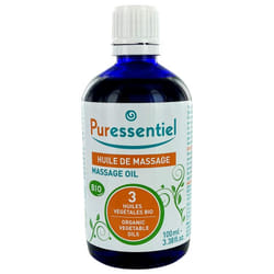 Puressentiel Huile de Massage aux 3 Huiles Végétales Bio 100 ml