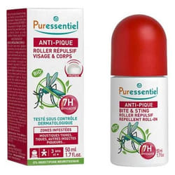 Puressentiel Anti-Pique Roller Répulsif Visage & Corps 50 ml