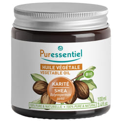 Puressentiel Huile Végétale Karité (Butyrospermum parkii) Bio 100 ml