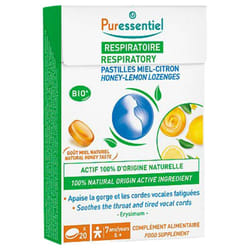 Puressentiel Respiratoire Pastilles Miel-Citron 20 Pastilles