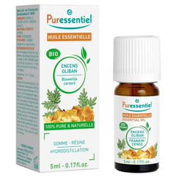 Puressentiel Huile Essentielle Encens Oliban (Boswellia carterii) Bio 5 ml