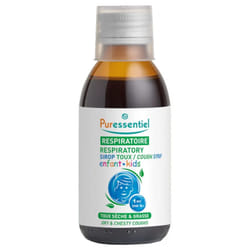 Puressentiel Respiratoire Sirop Enfant Toux Sèche & Grasse 140 ml