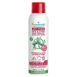 Puressentiel Anti-Pique Spray Répulsif Vêtements & Tissus 150 ml