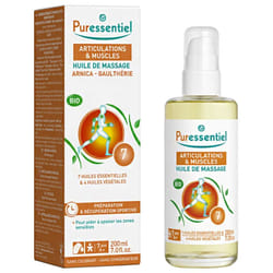 Puressentiel Articulations & Muscles Huile de Massage Arnica Gaulthérie Bio 200 ml