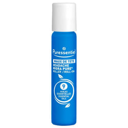 Puressentiel Maux de Tête Roller Migra Pure aux 9 Huiles Essentielles 10 ml
