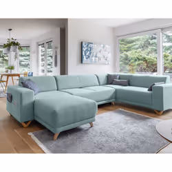 Best Mobilier Ari, Bleu, Tissu, Bois, 1860 mm, 990 mm, 870 mm