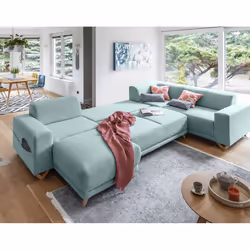 Best Mobilier Ari 3 siège(s) Bleu