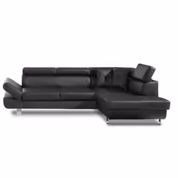 Best Mobilier Nordic Canapé d'angle 4 siège(s) Marron - Vue supplémentaire 6