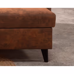 Best Mobilier Nordic Canapé d'angle 5 siège(s) Marron - Vue supplémentaire 6