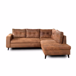 Best Mobilier Nordic Canapé d'angle 7 siège(s) Marron - Vue supplémentaire 7