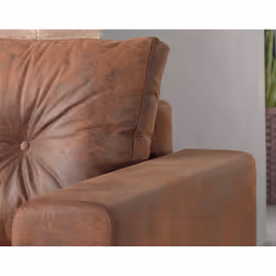 Best Mobilier Nordic Canapé d'angle 7 siège(s) Marron - Vue supplémentaire 5