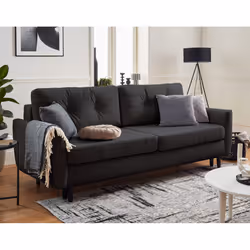 Best Mobilier Nils, Jaune, Velours, Bois, Bois, 2200 mm, 1000 mm