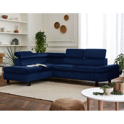Best Mobilier Nairobi Canapé d'angle 5 siège(s) Gris