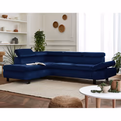 Best Mobilier Nairobi Canapé d'angle 5 siège(s) Gris - Vue supplémentaire 5