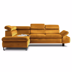 Best Mobilier Nairobi Canapé d'angle 5 siège(s) Vert - Vue supplémentaire 7