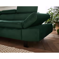 Best Mobilier Nairobi Canapé d'angle 5 siège(s) Bleu - Vue supplémentaire 4