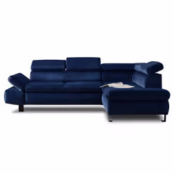 Best Mobilier Nairobi Canapé d'angle 5 siège(s) Gris - Vue supplémentaire 7