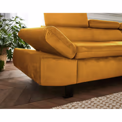 Best Mobilier Nairobi Canapé d'angle 5 siège(s) Vert - Vue supplémentaire 4