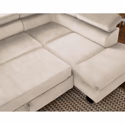 Best Mobilier Nairobi Canapé d'angle 5 siège(s) Bleu - Vue supplémentaire 6