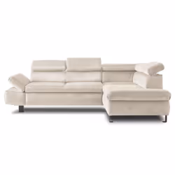 Best Mobilier Nairobi Canapé d'angle 5 siège(s) Bleu - Vue supplémentaire 7