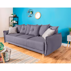 Best Mobilier Lena 3 siège(s) Gris
