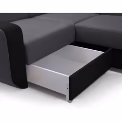 Best Mobilier Allan 3 siège(s) Marron - Vue supplémentaire 5