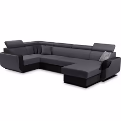 Best Mobilier Allan 3 siège(s) Marron - Vue supplémentaire 7