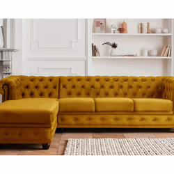 Best Mobilier William Canapé d'angle 4 siège(s) Vert