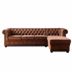 Best Mobilier William Canapé d'angle 5 siège(s) Bleu - Vue supplémentaire 5