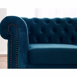Best Mobilier William Canapé d'angle 5 siège(s) Bleu