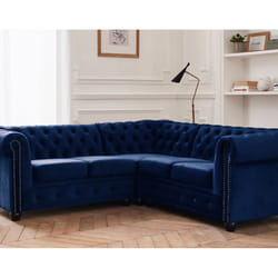 Best Mobilier William Canapé d'angle 5 siège(s) Gris