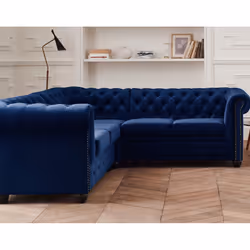Best Mobilier William Canapé d'angle 5 siège(s) Gris