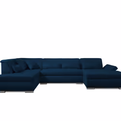 Best Mobilier Vermont Canapé d'angle 7 siège(s) Gris - Vue supplémentaire 6
