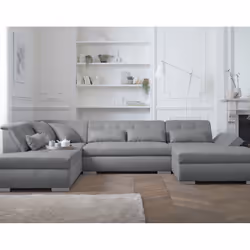 Best Mobilier Vermont, Gris, Tissu, Bois, 3350 mm, 1970 mm, 770 mm