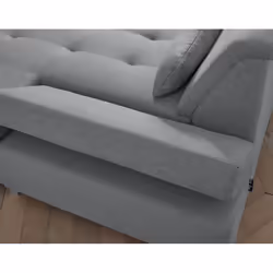 Best Mobilier Vermont Canapé d'angle 7 siège(s) Gris - Vue supplémentaire 5
