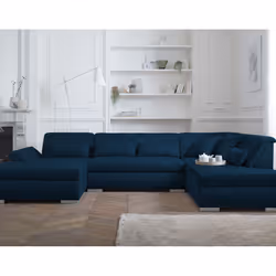 Best Mobilier Vermont, Gris, Tissu, Bois, 3350 mm, 1970 mm, 770 mm