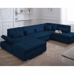 Best Mobilier Vermont Canapé d'angle 7 siège(s) Gris