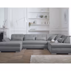 Best Mobilier Vermont, Gris, Tissu, Bois, 3350 mm, 1970 mm, 770 mm