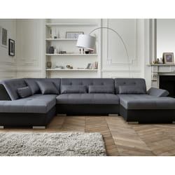 Best Mobilier Vermont Canapé d'angle 7 siège(s) Beige