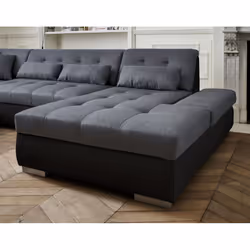 Best Mobilier Vermont Canapé d'angle 7 siège(s) Beige