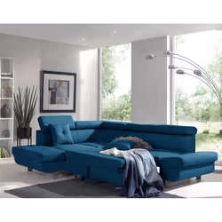 Best Mobilier Lisbona Canapé d'angle 5 siège(s) Beige